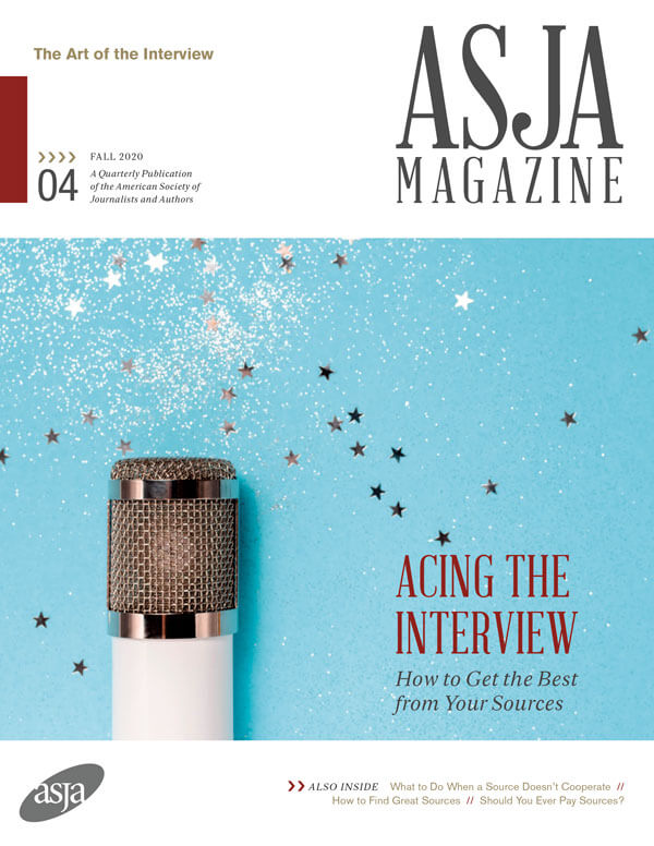 ASJA Magazine Fall 2020