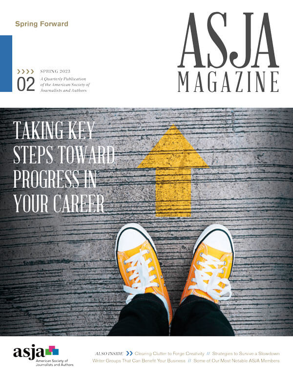 ASJA Magazine Cover - Spring 2023