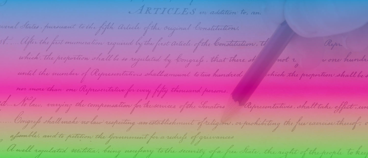 First amendment webinar bg