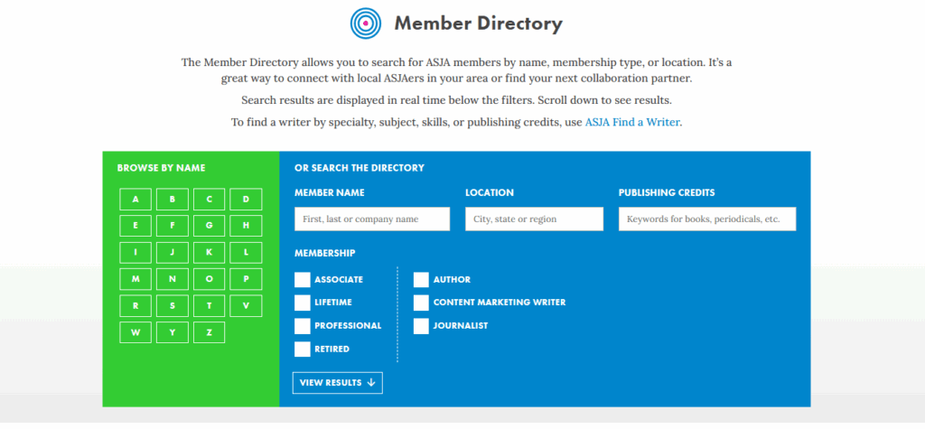ASJA Member Directory