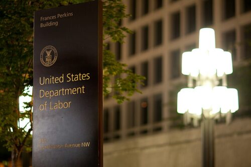 US Department of Labor (photo courtesy Labor Department/Shawn T Moore.)
