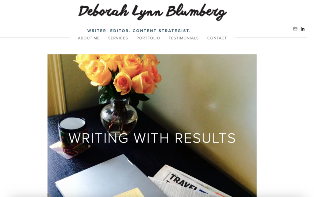 Deborah Blumberg old website